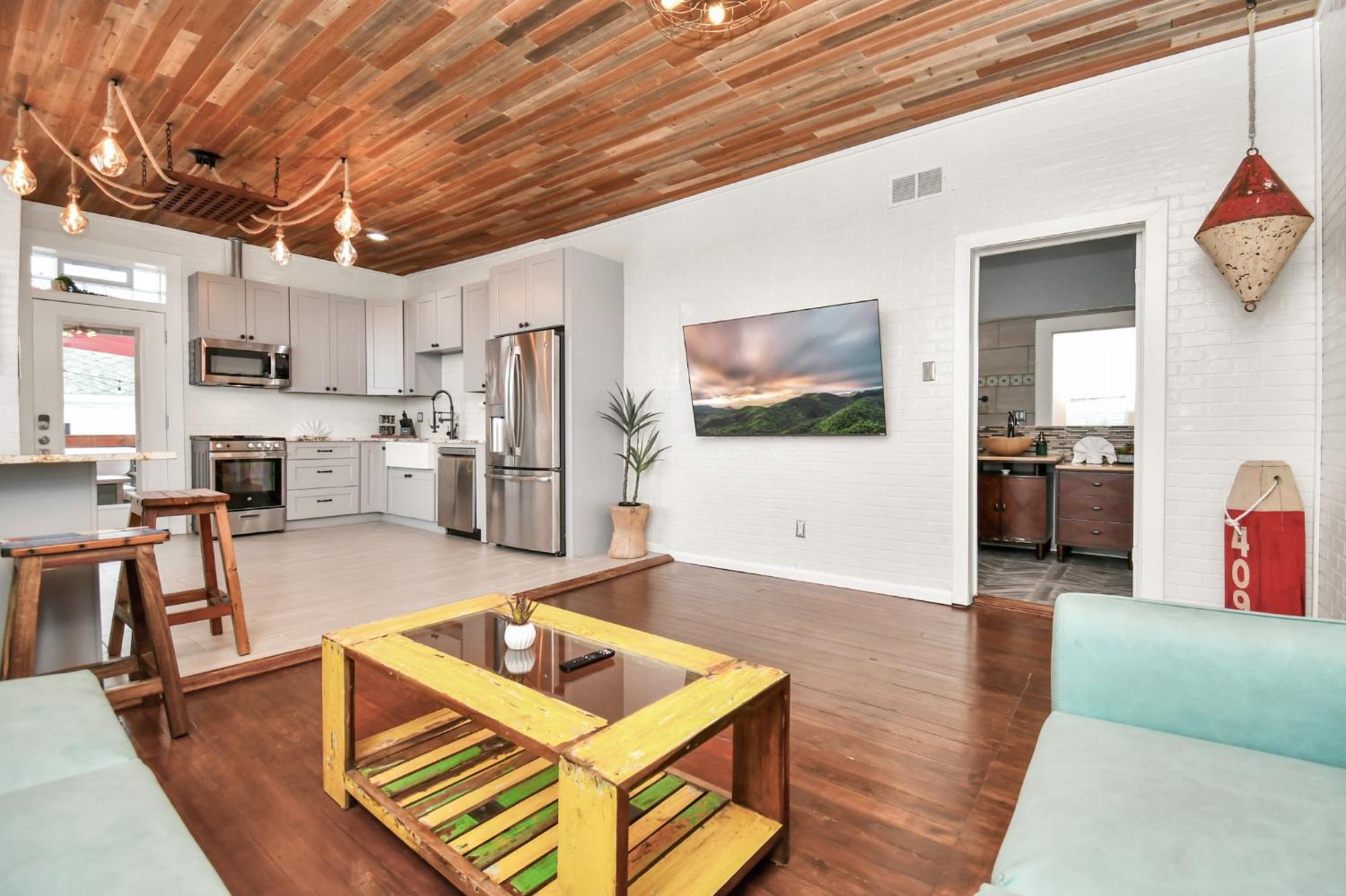 Apartament Nautical Loft With Outdoor Kitchen & Beach Access Galveston Zewnętrze zdjęcie